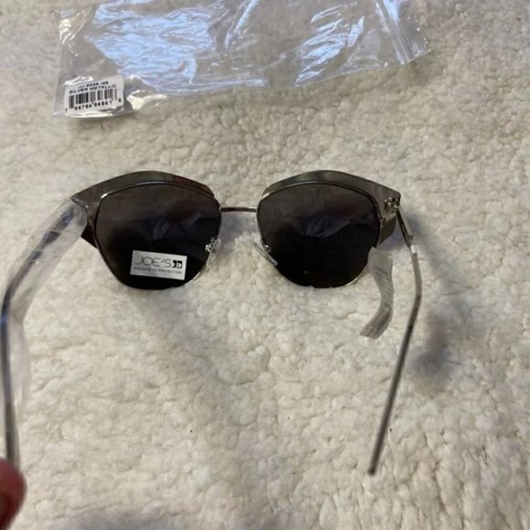 Joe’s Jeans Silver Metallic Sunglasses NWT main image 6